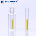 Wholesale low volume flat bottom glass 250ul insert for 2ml vials